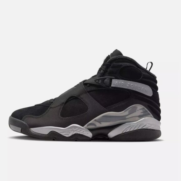 Air Jordan 8 “Winterized Black” Sneakers - Size 11.5M "FAST SHIPPING" - Picture 1 of 9